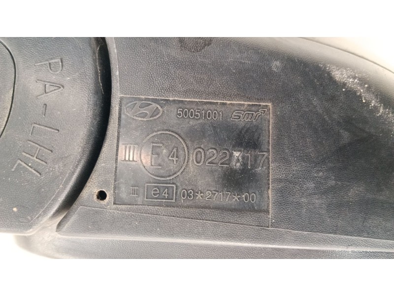 Recambio de retrovisor izquierdo para hyundai i10 i (pa) 1.2 referencia OEM IAM 022717  