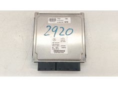 Recambio de centralita motor uce para mercedes-benz vito / mixto furgoneta (w639) 113 cdi (639.601, 639.603, 639.605) referencia 2