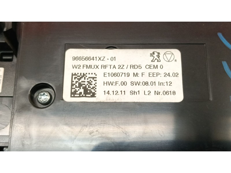 Recambio de mando climatizador para peugeot 508 i (8d_) 2.0 hdi referencia OEM IAM 96656641XZ  