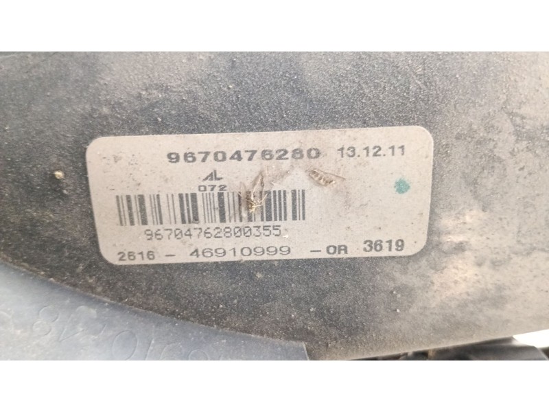 Recambio de faro antiniebla izquierdo para peugeot 508 i (8d_) 2.0 hdi referencia OEM IAM 9670476280  