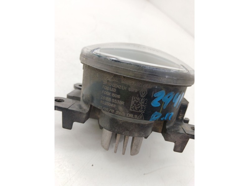 Recambio de faro antiniebla izquierdo para renault captur i (j5_, h5_) 1.2 tce 120 referencia OEM IAM 261555538R  
							