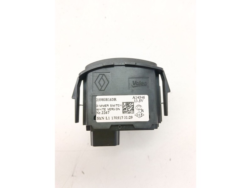 Recambio de mando luces para renault captur i (j5_, h5_) 1.2 tce 120 referencia OEM IAM 259808163R  