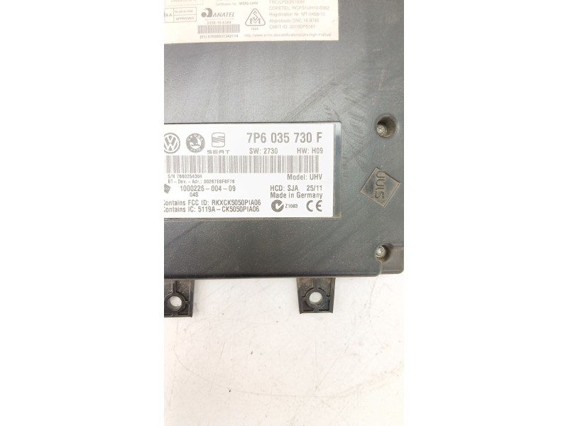 Recambio de modulo electronico para seat ibiza iv sc (6j1, 6p5) 1.2 tdi referencia OEM IAM 7P6035730F  
							