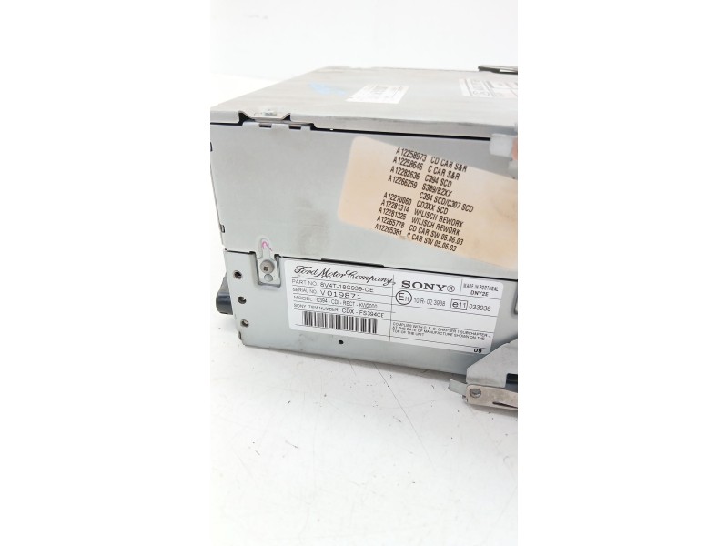 Recambio de sistema audio / radio cd para ford kuga i 2.0 tdci referencia OEM IAM 8V4T18C939CE  
							