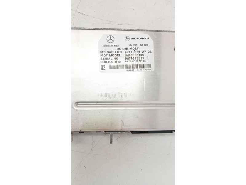 Recambio de modulo electronico para mercedes-benz cls (c219) cls 350 (219.356) referencia OEM IAM A2118702726  
