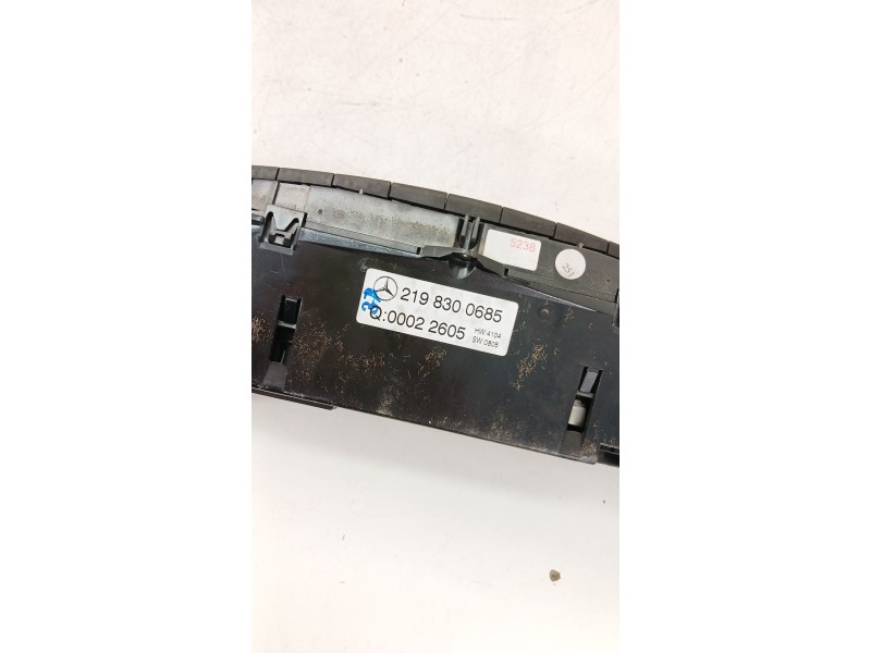 Recambio de mando climatizador para mercedes-benz cls (c219) cls 350 (219.356) referencia OEM IAM 2198300685  