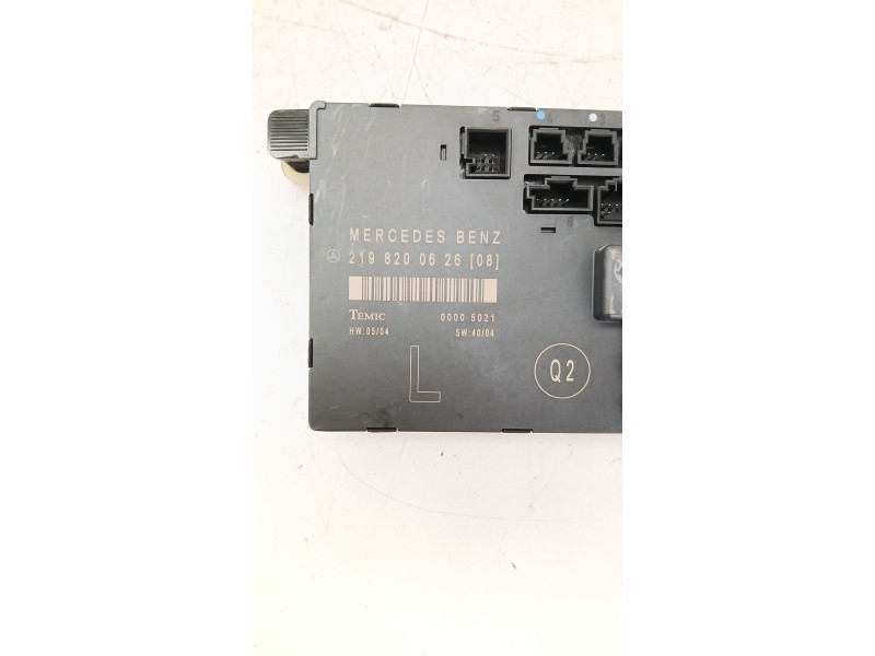 Recambio de modulo confort para mercedes-benz cls (c219) cls 350 (219.356) referencia OEM IAM 2198200626  