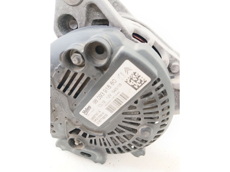 Recambio de alternador para peugeot 208 i (ca_, cc_) 1.2 puretech 82 referencia OEM IAM 9809391880  
