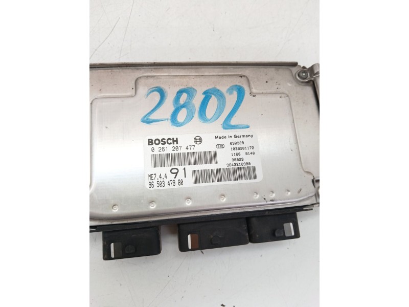 Recambio de centralita motor uce para peugeot 206 hatchback (2a/c) 1.6 16v referencia OEM IAM 9650347980  
							