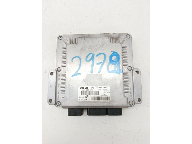 Recambio de centralita motor uce para peugeot 307 sw (3h) 2.0 hdi 90 referencia OEM IAM 9658372980  