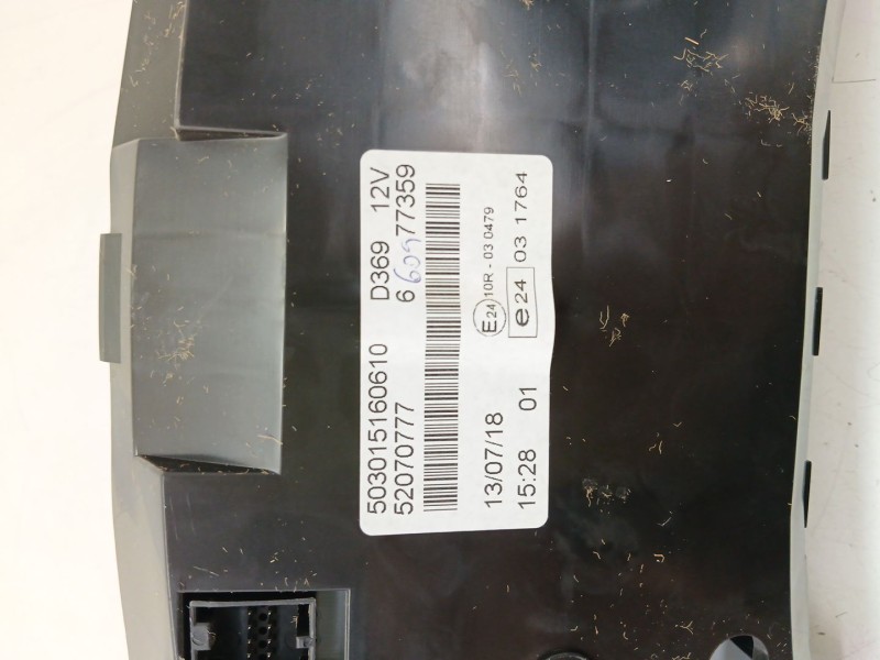 Recambio de cuadro instrumentos para opel combo furgón/monospace (x12) 1.3 cdti (b05) referencia OEM IAM 52070777  