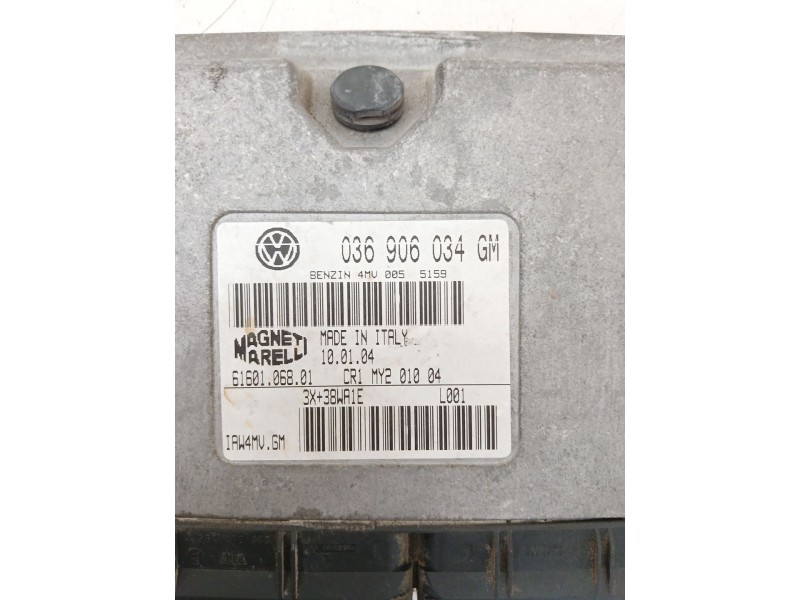 Recambio de centralita motor uce para seat ibiza iii (6l1) 1.4 16v referencia OEM IAM 036906034GM  
							