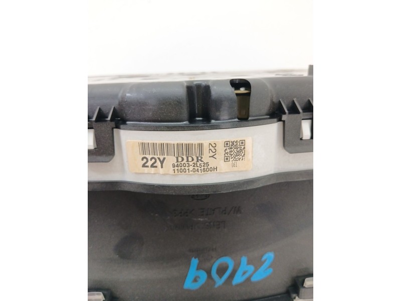 Recambio de cuadro instrumentos para hyundai i30 (fd) 1.6 crdi referencia OEM IAM 940032L525  
							