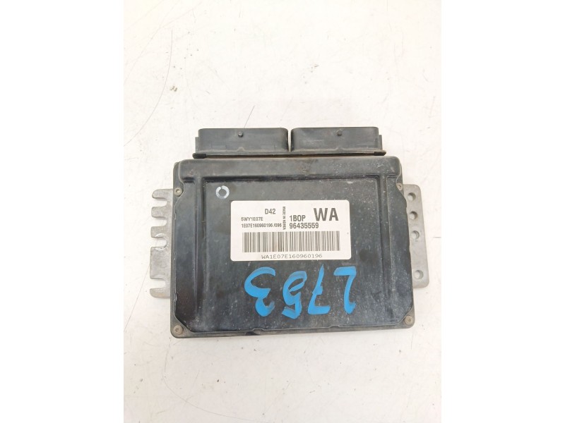 Recambio de centralita motor uce para chevrolet aveo / kalos hatchback (t200) 1.2 referencia OEM IAM 96435559  