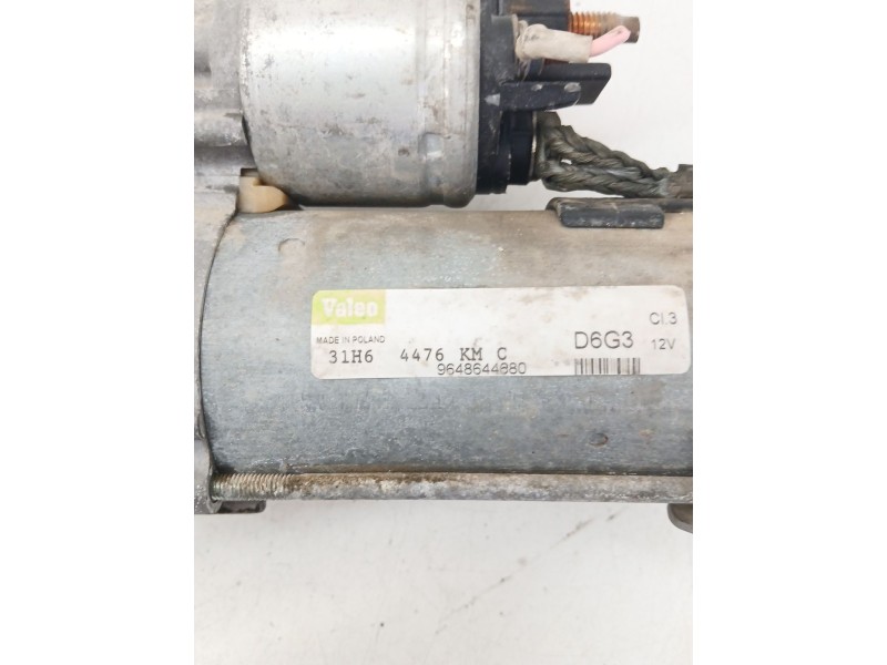 Recambio de motor arranque para citroën xsara picasso (n68) 1.6 16v referencia OEM IAM 9648644680  
							