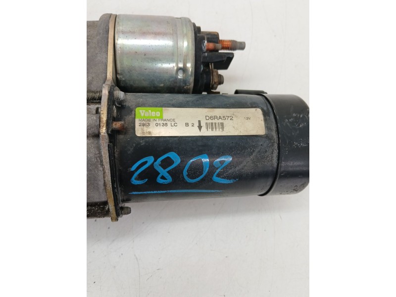 Recambio de motor arranque para peugeot 206 hatchback (2a/c) 1.6 16v referencia OEM IAM D6RA572  