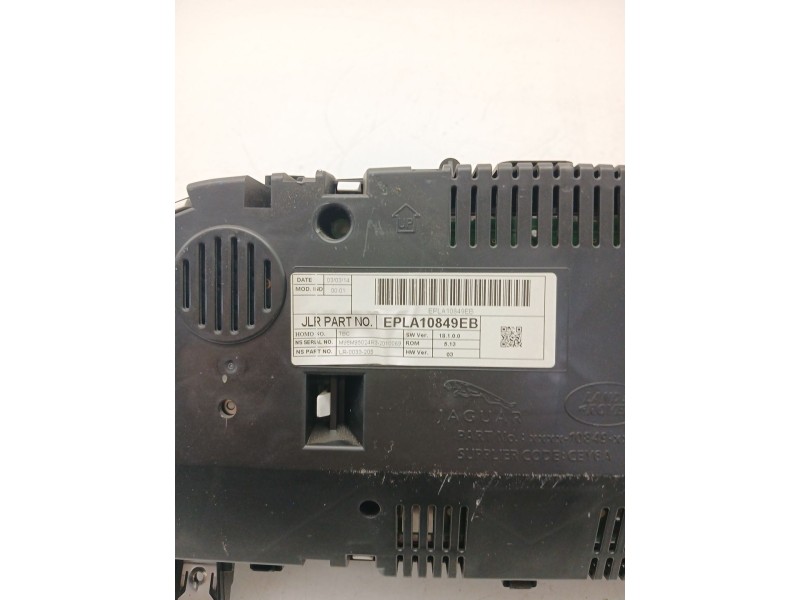 Recambio de cuadro instrumentos para land rover range rover iv (l405) 3.0 sdv6 4x4 referencia OEM IAM EPLA10849EB  