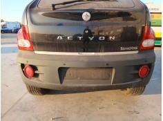 Recambio de paragolpes trasero para ssangyong actyon i 2.0 xdi referencia OEM IAM   