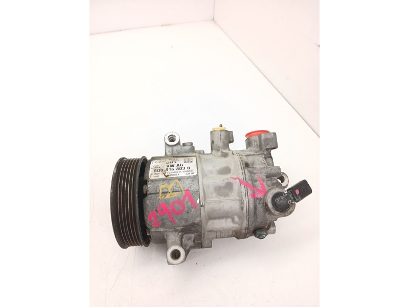 Recambio de compresor aire acondicionado para seat leon (5f1) 1.5 tsi referencia OEM IAM 5Q0816803B  
							
