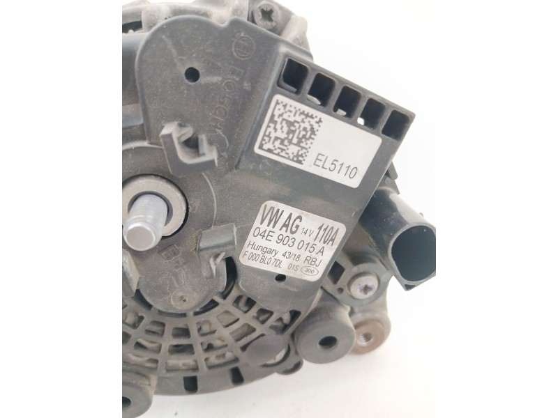 Recambio de alternador para seat leon (5f1) 1.5 tsi referencia OEM IAM 04E903015A  