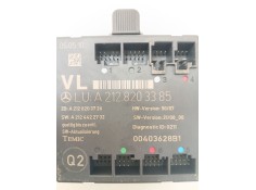 Recambio de modulo confort para mercedes-benz clase e (w212) e 250 cdi / bluetec 4-matic (212.082, 212.097) referencia OEM IAM A 2
