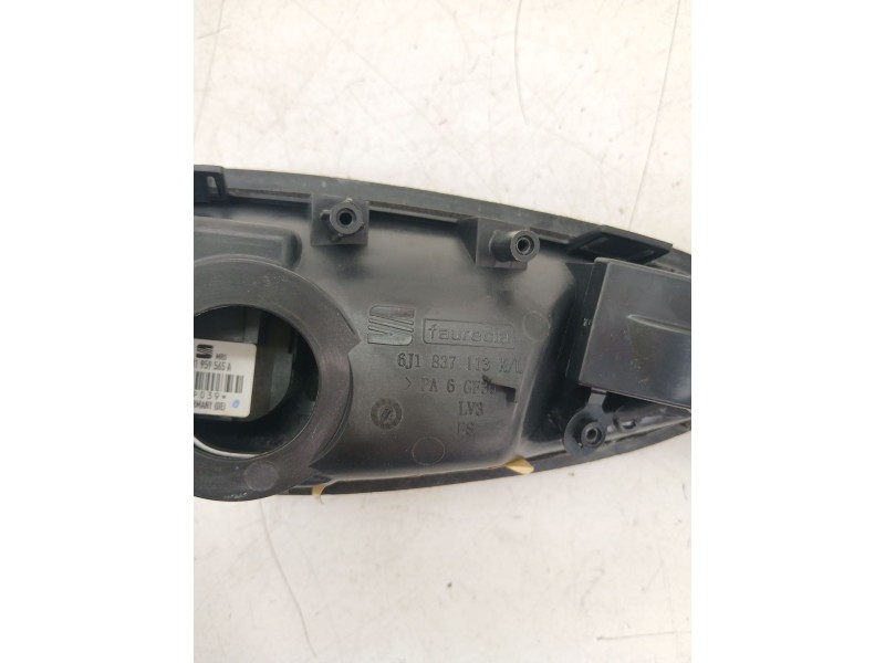 Recambio de maneta interior delantera izquierda para seat ibiza iv (6j5, 6p1) 1.2 referencia OEM IAM 6J1837113K  