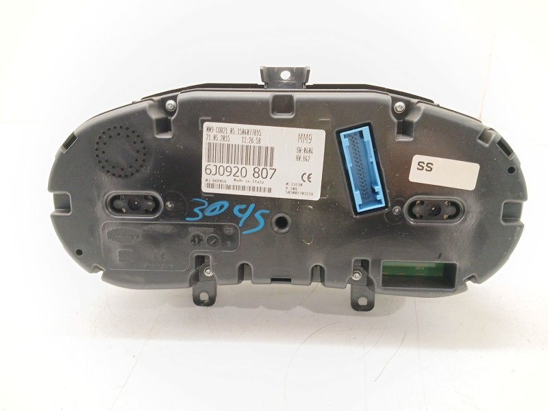 Recambio de cuadro instrumentos para seat ibiza iv (6j5, 6p1) 1.2 referencia OEM IAM 6J0920807  