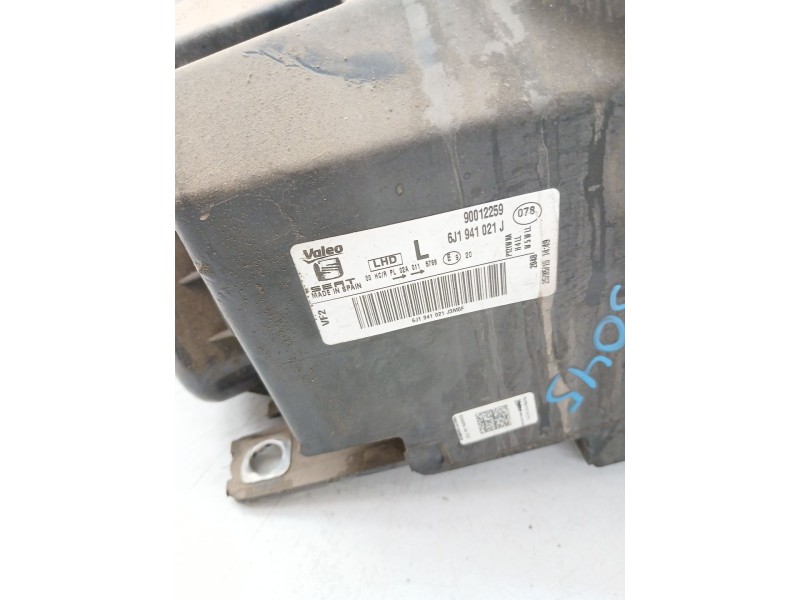Recambio de faro izquierdo para seat ibiza iv (6j5, 6p1) 1.2 referencia OEM IAM   