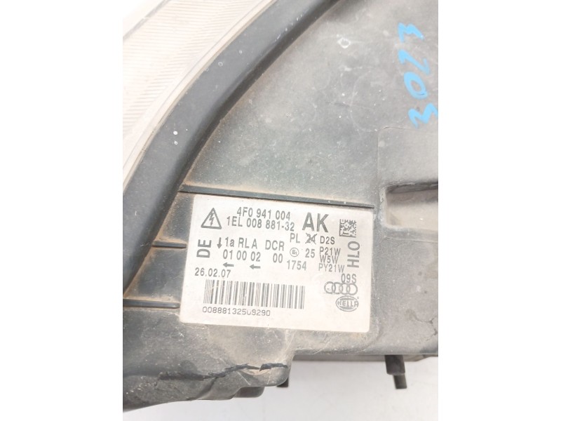 Recambio de faro derecho para audi a6 c6 (4f2) 2.7 tdi referencia OEM IAM 4F0941004  
							