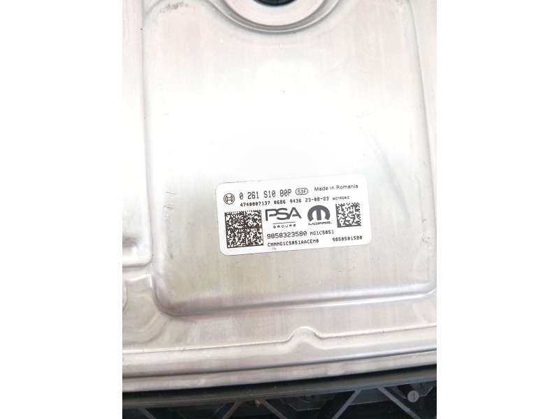 Recambio de centralita motor uce para opel mokka 1.2 (76) referencia OEM IAM 9858323580  