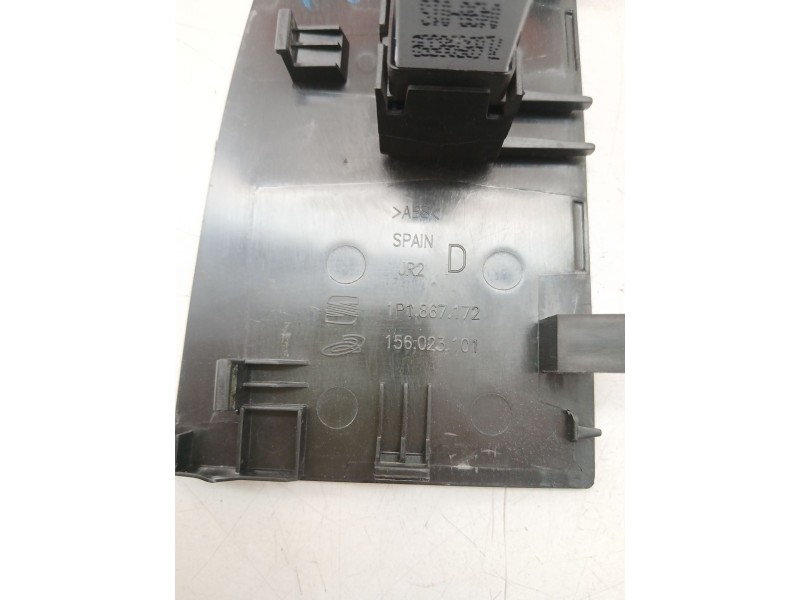 Recambio de mando elevalunas delantero derecho para seat leon (1p1) 1.4 tsi referencia OEM IAM 1p1867172  