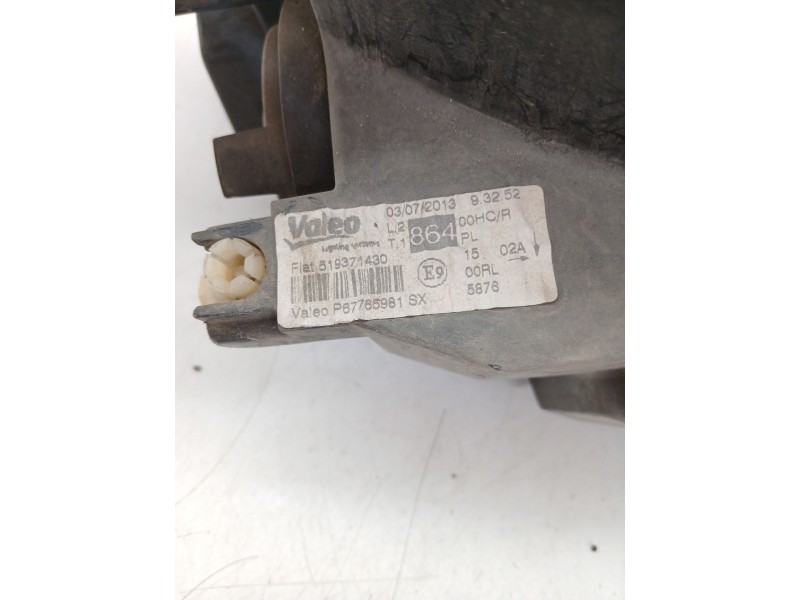 Recambio de faro izquierdo para fiat punto (199_) 1.3 d multijet referencia OEM IAM 519371430  