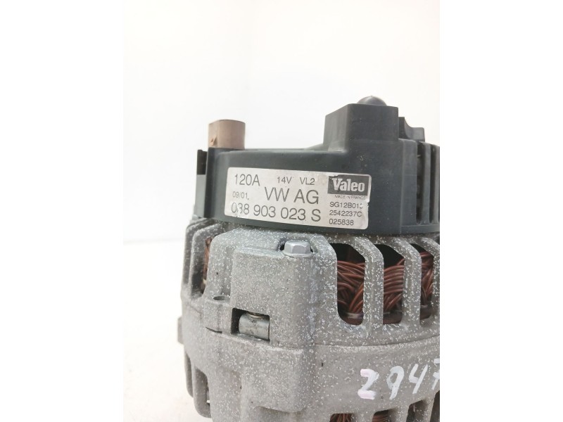 Recambio de alternador para audi a3 (8l1) 1.9 tdi referencia OEM IAM 038903023S  