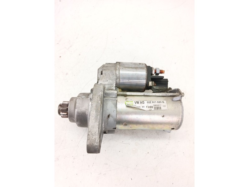 Recambio de motor arranque para seat leon (1p1) 1.4 tsi referencia OEM IAM 02Z911023G  