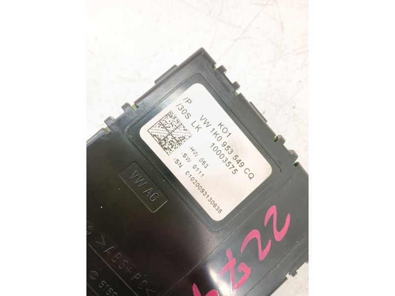 Recambio de modulo electronico para volkswagen golf plus v (5m1, 521) 1.6 tdi referencia OEM IAM 1K0953549CQ  