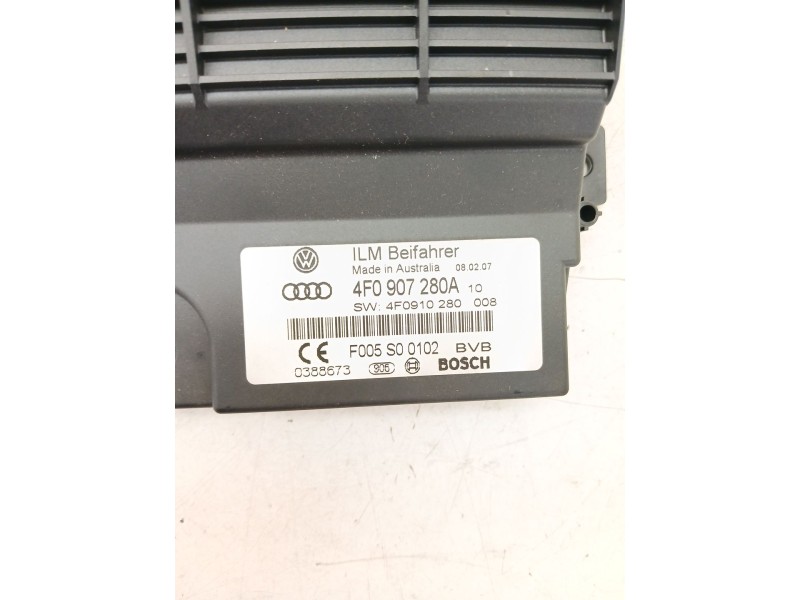 Recambio de modulo electronico para audi a6 c6 (4f2) 2.7 tdi referencia OEM IAM 4F0907280A  
							
