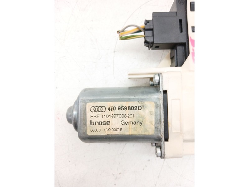 Recambio de motor elevalunas delantero derecho para audi a6 c6 (4f2) 2.7 tdi referencia OEM IAM 977272101  