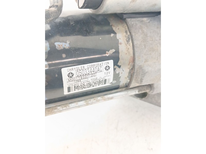 Recambio de motor arranque para dodge caliber 2.0 crd referencia OEM IAM 05033440AC  
							