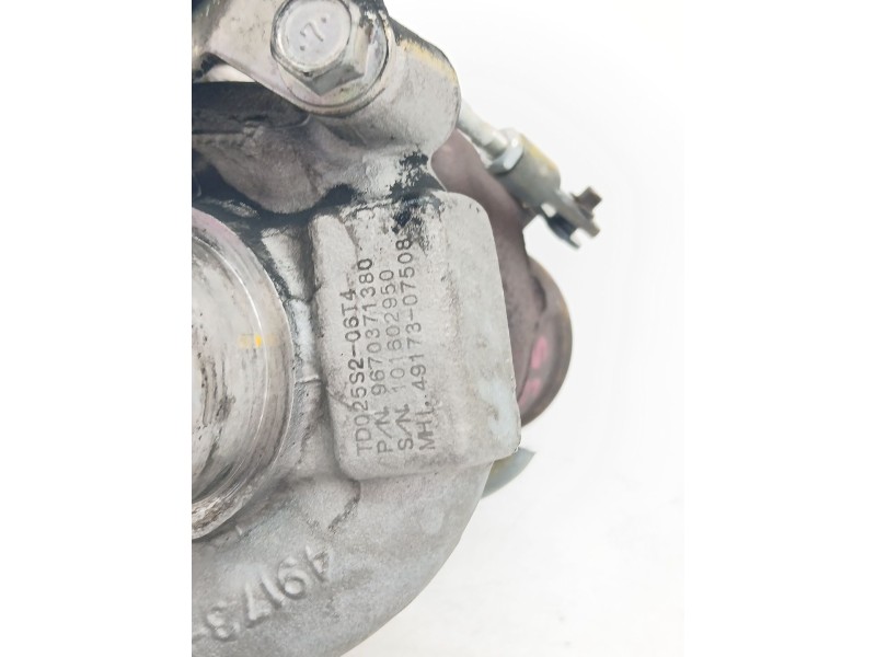 Recambio de turbocompresor para peugeot 308 i (4a_, 4c_) 1.6 hdi referencia OEM IAM 9670371380  
							