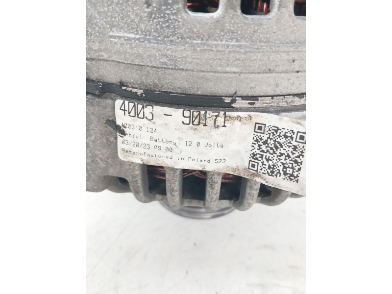 Recambio de alternador para peugeot 407 (6d_) 1.6 hdi 110 (6d9hzc, 6d9hyc) referencia OEM IAM 400390171  