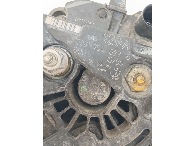 Recambio de alternador para audi a4 b5 (8d2) 1.9 tdi referencia OEM IAM 028903029B  
							