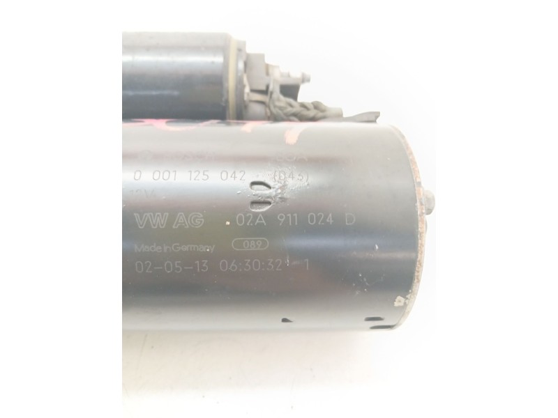 Recambio de motor arranque para seat toledo ii (1m2) 1.9 tdi referencia OEM IAM 02A911024D  