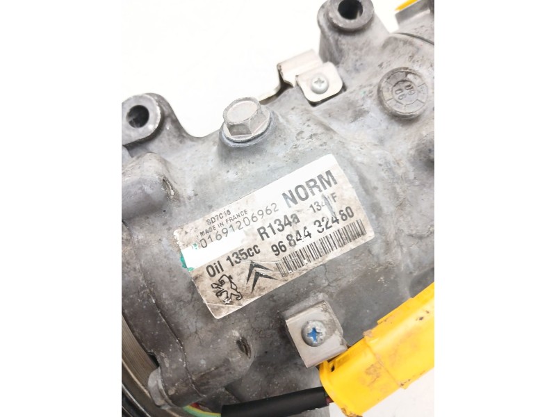 Recambio de compresor aire acondicionado para peugeot 5008 (0u_, 0e_) 1.6 hdi referencia OEM IAM 9684432480  