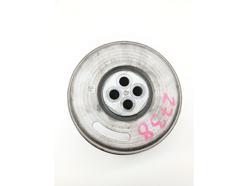 Recambio de polea cigueñal para mercedes-benz clase c (w204) c 200 cdi (204.001) referencia OEM IAM A6510351612  
							
