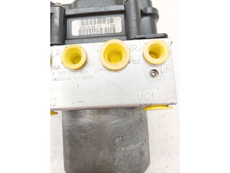 Recambio de abs para fiat stilo multi wagon (192_) 1.9 d multijet referencia OEM IAM 51778818  
							