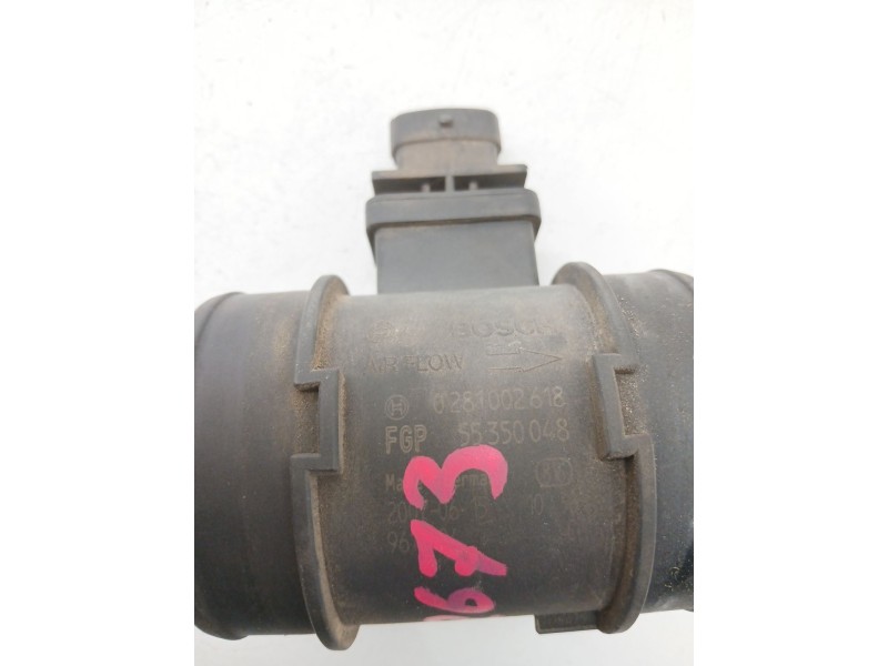 Recambio de caudalimetro para alfa romeo 159 (939_) 1.9 jtdm 8v (939axe1b) referencia OEM IAM 55350048  