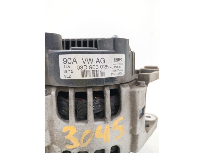 Recambio de alternador para seat ibiza iv (6j5, 6p1) 1.2 referencia OEM IAM 03D903025J  