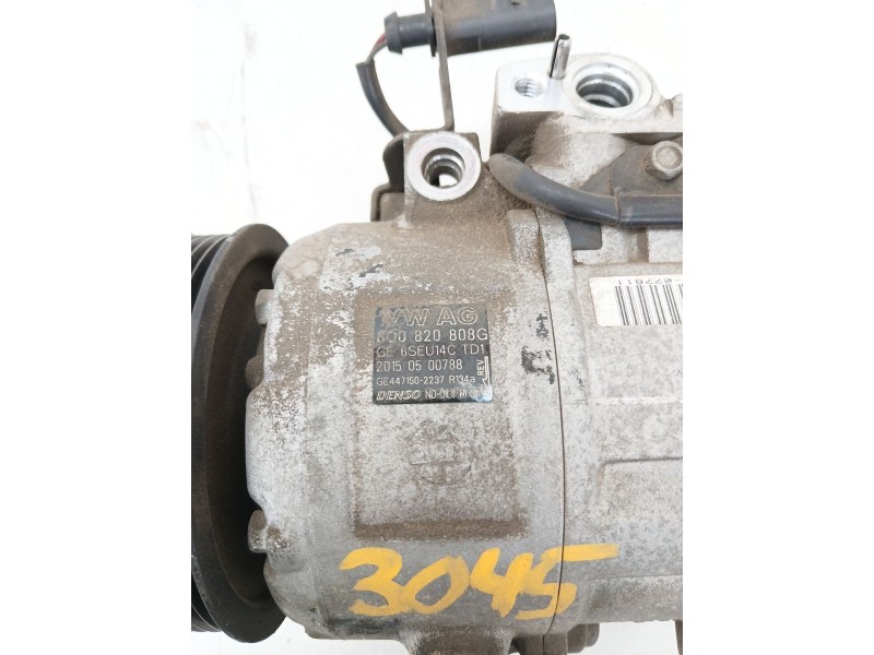Recambio de compresor aire acondicionado para seat ibiza iv (6j5, 6p1) 1.2 referencia OEM IAM 5Q0820808G  