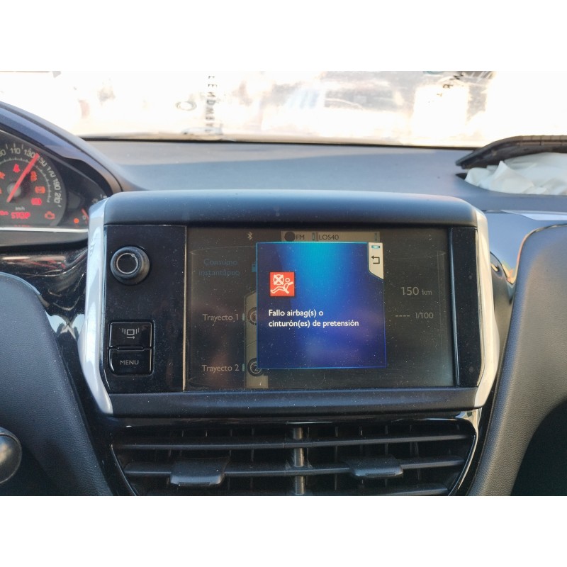 Recambio de pantalla multifuncion para peugeot 208 access referencia OEM IAM   