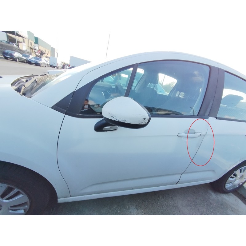 Recambio de puerta delantera izquierda para citroen c3 1.4 hdi referencia OEM IAM   